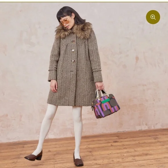 Orla Kiely Blockline satchel- NWT - Picture 3 of 6